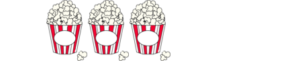 3 Popcorntüten