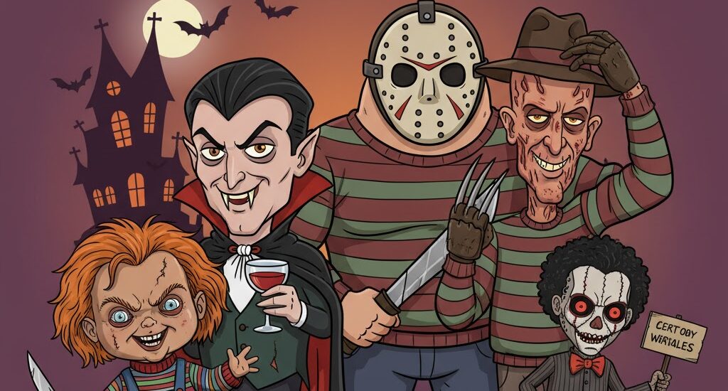 Halloween der Filmfiguren