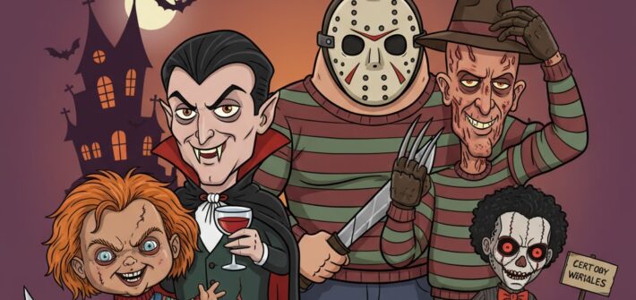 Halloween der Filmfiguren